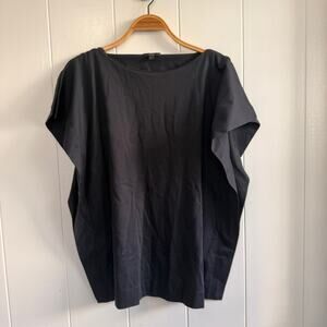 COS Collection of Style Cotton Structured Boxy Top Sz Small